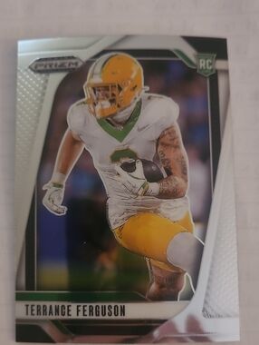 Panini Kids Toys Football Card - White, Yellow, Green